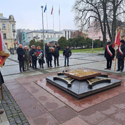 Z przebiegu uroczystości - 78 Rocznicy Wyzwolenia M. radomia